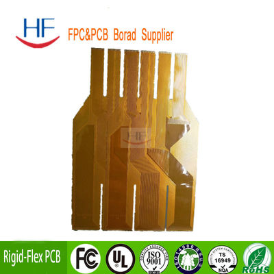 Circuito impreso flexible de 2 capas FPC Rogers Fabricación de PCB Aprobación UL