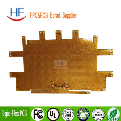 Dos capas de FPC de 1,6 mm de espesor FR4 placa de PCB flexible 4 oz