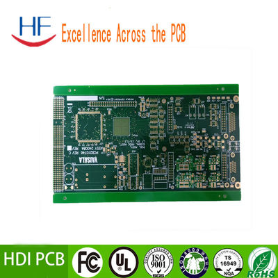 1 oz de cobre HDI PCB de fabricación de la asamblea FR4 94v0 Led Board