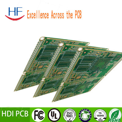 HDI Fr4 Fabricación de PCB de doble cara LED Light Circuit Board de ventilador pequeño
