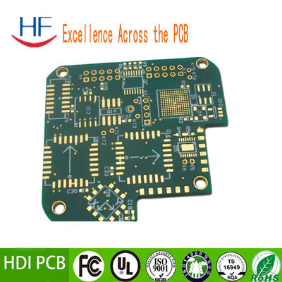 Computación de alto rendimiento HDI PCB Fabricación Rohs Circuito personalizado