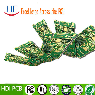 ROHS HDI PCB Fabricación de la placa de circuito impreso principal 1.6MM