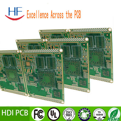 HDI Fr4 Fabricación de PCB de doble cara LED Light Circuit Board de ventilador pequeño