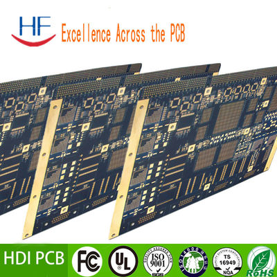 Computación de alto rendimiento HDI PCB Fabricación Rohs Circuito personalizado