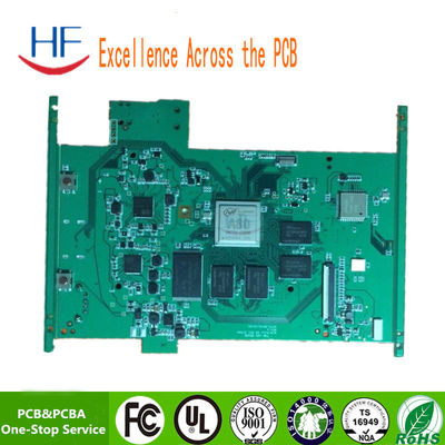 Servicio de ensamblaje de PCB de bajo DK ROHS Immersión de placas de circuito Plata