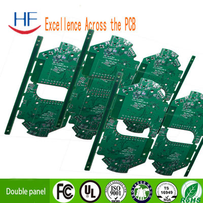 94v0 Placa de prototipo de circuito impreso de PCB verde FR4 1,2 mm 4 capas