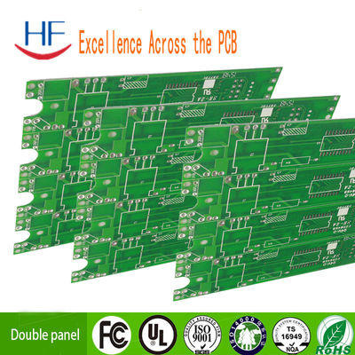 Fabricación de placas de circuitos impresos de PCB de fibra de vidrio epoxi Base de Rogers FR4