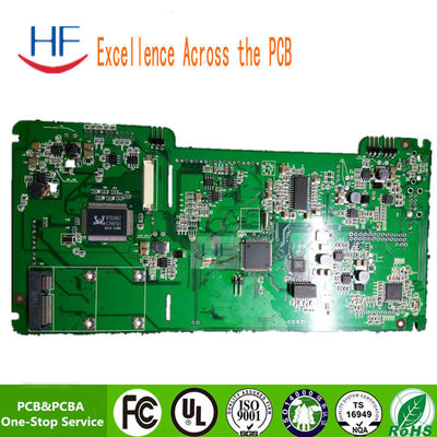 1.2MM placa de ensamblaje de PCB LED rígida de doble cara de inmersión de oro FR4