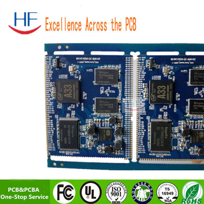 Interfaz USB FR4 1.2 mm Asamblea de PCB para automóviles personalizada