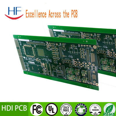 HDI 1.0mm FR4 ensamblaje de PCB de giro rápido Producción OSP Impedancia
