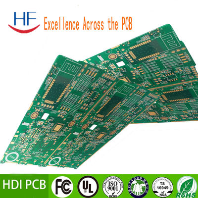 Placa de circuitos impresos de PCB HDI de doble cara de 2,0 mm FR4
