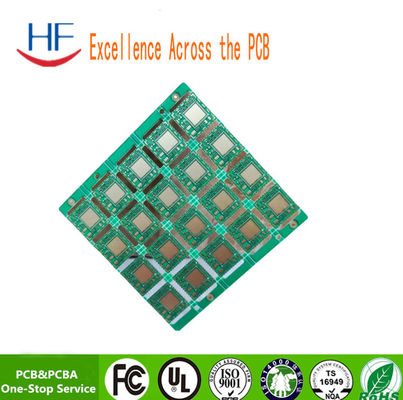 Diseño de placa de PCB de soldadura HDI metálica con medio agujero