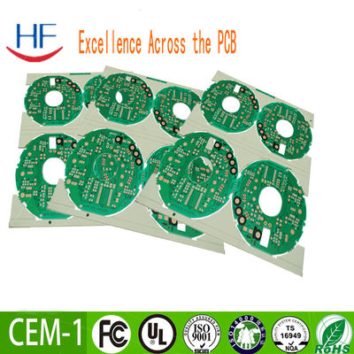 Placa de circuito impreso de PCB de un solo lado de 1,6 mm de espesor 1 oz sin máscara de soldadura