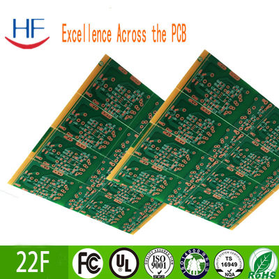 Impreso 94v0 Led Board FR-4 Cem 3 PCB de inmersión rígida oro