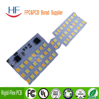 1OZ LED de cobre PCB rígido flexible de circuito de giro rápido 2 capas