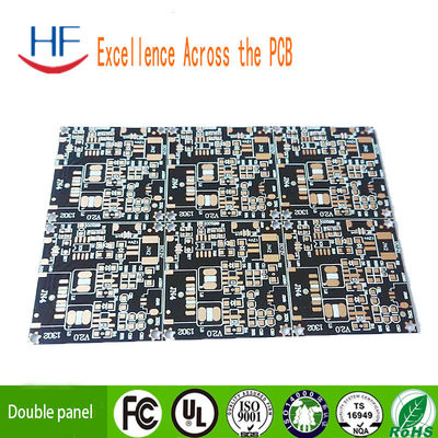 Placa de PCB de doble cara Rogers 0.2mm Certificado ISO9001
