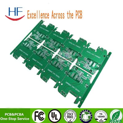 1 oz redondo placa de PCB de cobre negro verde de perforación de petróleo placa de circuito impreso