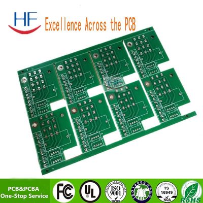 1 oz redondo placa de PCB de cobre negro verde de perforación de petróleo placa de circuito impreso