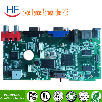 Servicio de fabricación de placas de prototipos de PCB HDI de 8 capas Verde 6mil