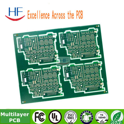 Rogers FR4 Servicio de fabricación de PCB multicapa Aceite verde