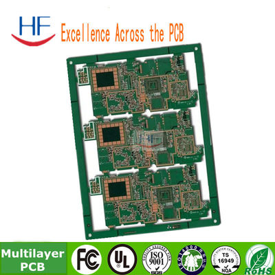 Rogers FR4 Servicio de fabricación de PCB multicapa Aceite verde