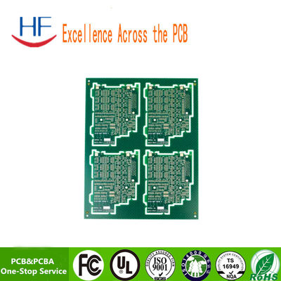 2 capas de placa de PCB FR4 de doble cara, prototipos de PCB de giro rápido de 1,2 mm OSP ENIG Superficie