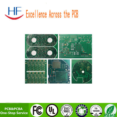 Placa de circuito de PCB de múltiples capas duradera 6 capas Verde Fr4 1OZ espesor de cobre