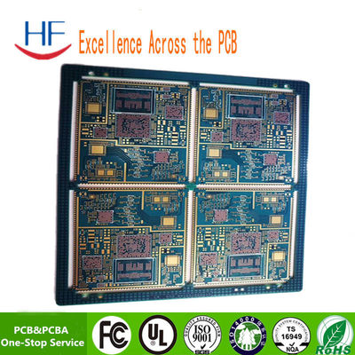 Tabla de PCB de doble capa de oro inmersión, alta precisión Fr4 PCB de doble cara
