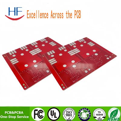 Red Oil rígido de dos lados de la placa de circuito impreso de personalización PCB prototipo
