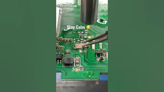 La forma correcta de usar una trenza de soldadura durante la reparación de PCB!